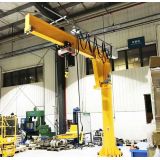 迈德锐铝合金手动悬臂吊 铝制轨道旋臂吊 耶鲁电动葫芦悬臂起重机